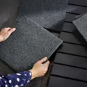 IKEA RUNNEN РУННЕН, підлогове покриття для вулиці, темно-сіра тканина, 0.81 m² 405.577.99 фото thumb №4