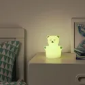 IKEA TÖVÄDER ТЁВЭДЕР, светодиодный ночник, медведь-батарейка 905.169.14 фото thumb №1