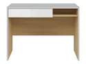 Письмовий стіл BRW Nandu, 100х70 см, світло-сірий / дуб польський / білий глянцевий BIU1S-JSZ/DP/BIP фото thumb №3