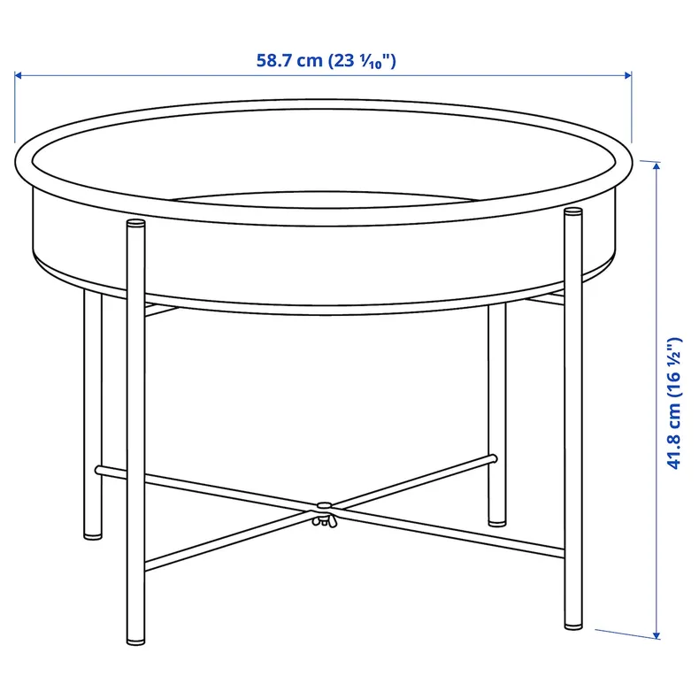 IKEA KULTURSKOG КУЛТУРСКОГ, пьедестал для цветов, светло-зелёный, 58 см 405.550.93 фото №4