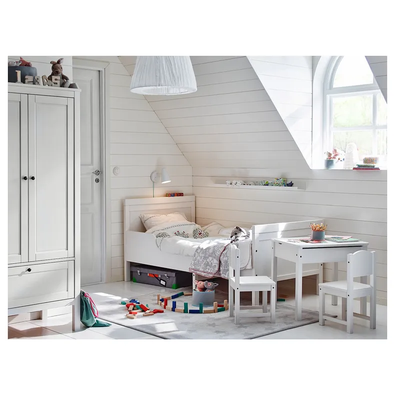 IKEA SUNDVIK СУНДВІК, дитячий письмовий стіл, білий, 60x45 см 402.017.37 фото №6