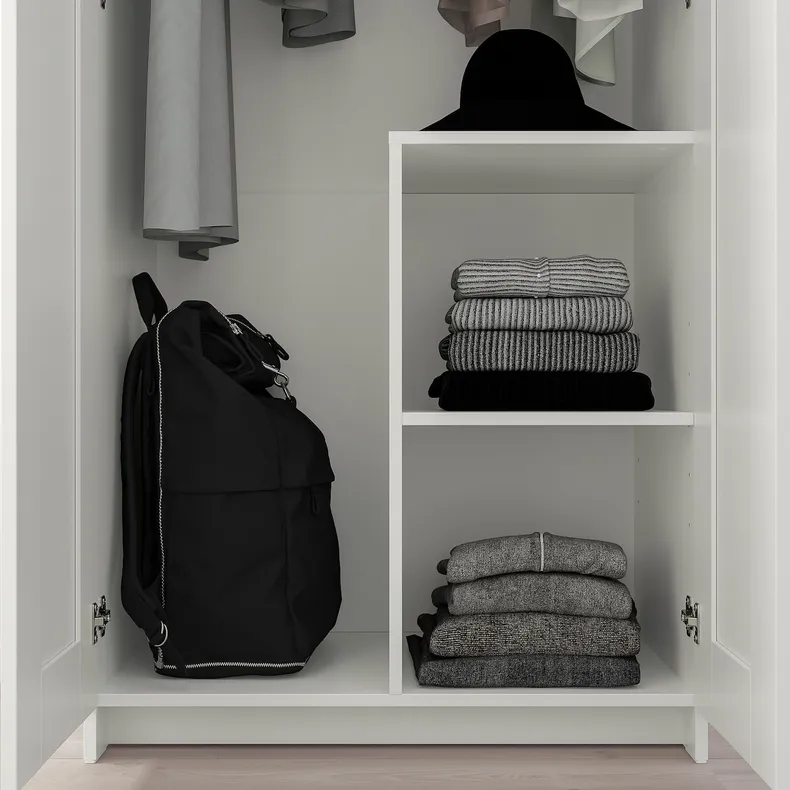 IKEA BRIMNES БРІМНЕС, гардероб із 2 дверцятами, білий, 78x190 см 404.004.78 фото №5