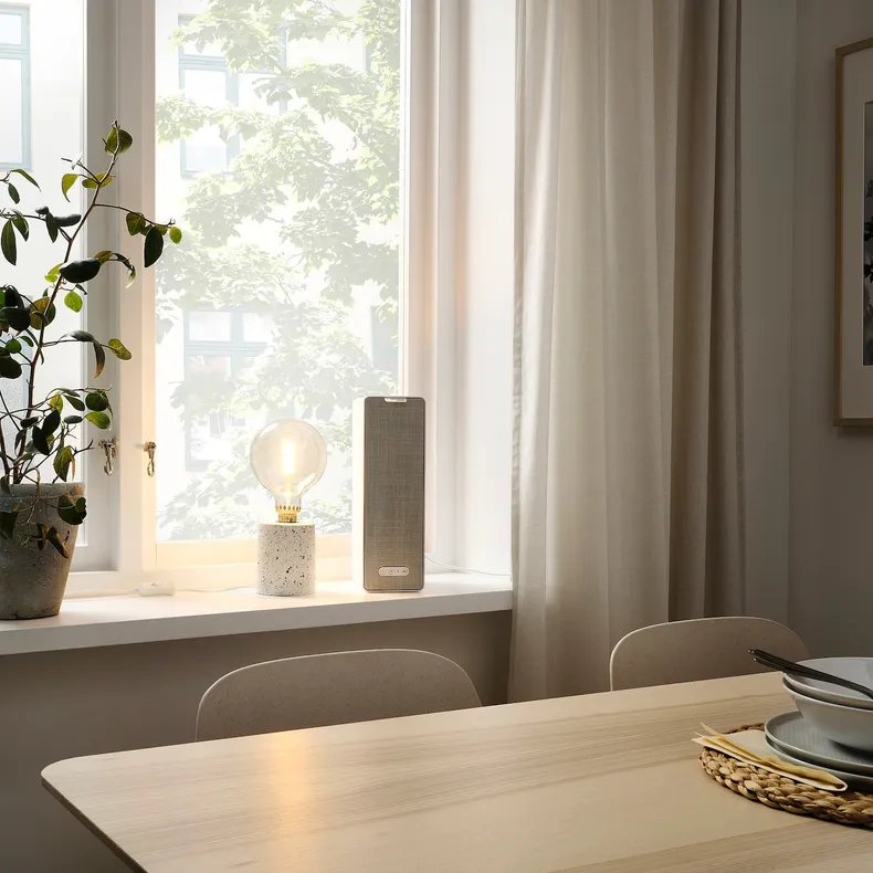 IKEA SYMFONISK СИМФОНІСК, Wi-Fi динамік для книжкової полиці, білий розумний/ген 2 505.065.87 фото №3