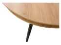 Стол обеденный BRW Fredo, 90 см, дуб артизан/черный ARTISAN фото thumb №2