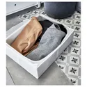 IKEA SKUBB СКУББ, сумка для хранения, белый, 65x53x19 см 105.910.59 фото thumb №4