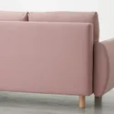 IKEA GRUNNARP ГРУННАРП, 3-місний диван-ліжко, рожевий 604.856.31 фото thumb №5