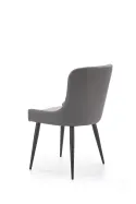 Кухонний стілець HALMAR K333 світло-сірий/темно-сірий фото thumb №3