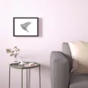 IKEA BILD БИЛЬД, постер, Черная птица, 40x30 см 604.360.99 фото thumb №3