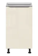 BRW Sole L6 45 см левый кухонный шкаф магнолия жемчуг, альпийский белый/жемчуг магнолии FM_D_45/82_L-BAL/MAPE фото thumb №1