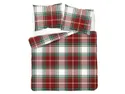 BRW Greina Red хлопковый комплект постельного белья 160x200 + 2 x 70x80 см 093838 фото thumb №1