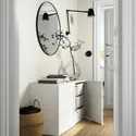 IKEA BESTÅ БЕСТО, комбинация для хранения с дверцами, белый / Ханвикен белый, 120x42x65 см 593.245.64 фото thumb №2