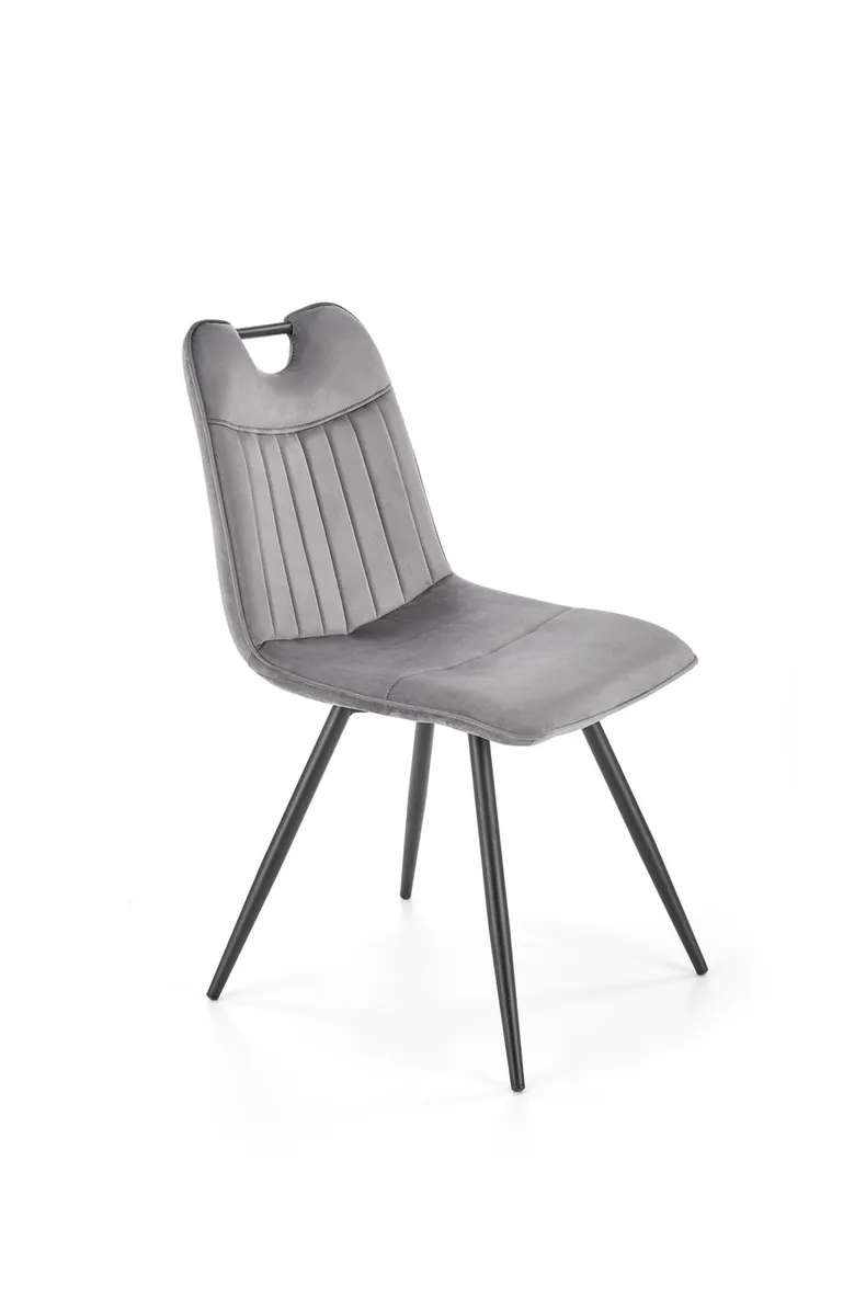Кухонний стілець HALMAR K521 сірий фото №1