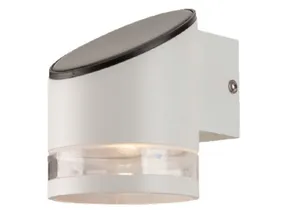 BRW Вуличний настінний світильник VT-1138 LED 3000K алюміній білий 093654 фото