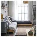 IKEA UTÅKER УТОКЕР, штабелируемые кровати с 2 матрасами, сосна / ваннарейд лиственные породы, 80x200 см 894.238.74 фото thumb №6