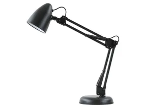 BRW Металлическая настольная лампа Notari черного цвета 093410 фото