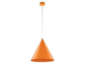 BRW Подвесной металлический светильник Cono Orange 32 см оранжевый 095095 фото