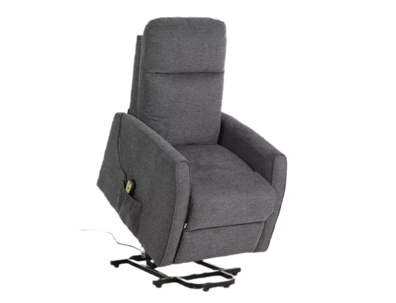 Крісло розкладне з відкидною спинкою SIGNAL LETO Brego, тканина: темно-сірий фото №6