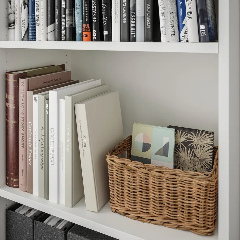 IKEA SKRUVBY СКРУВБЮ, книжкова шафа, білий, 60x140 см 405.035.46 фото №5