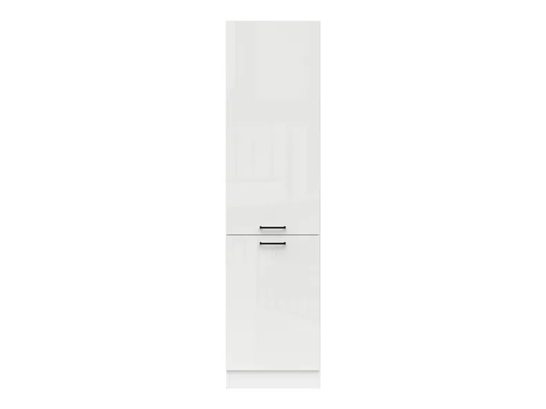 BRW Базовый шкаф для кухни Junona Line высотой 50 см правый мел глянец, белый/мелкозернистый белый глянец D2D/50/195_P-BI/KRP фото №1