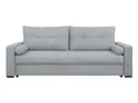 BRW Трехместный диван-кровать Mona с ящиком для хранения велюровый серый, Aston New 16 Grey SO3-MONA-LX_3DL-G2_BA3BA6 фото thumb №1