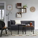 IKEA SONHULT СОНХУЛЬТ, комплект столов, 2 шт, серый/орех 305.785.56 фото thumb №5