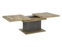 BRW Журнальный стол расскладной Ricciano, 120 см, темно-серый бетон / дуб BNCI/DAKL фото thumb №2