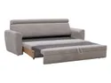 BRW Тримісний диван-ліжко Larida з ящиком для зберігання велюр бежевий, Lincoln 83N SO3-LARIDA-3FBK-GA2_BA0F32 фото thumb №5