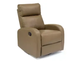 Крісло розкладне з функцією гойдання SIGNAL OLYMPUS Buffalo, тканина: оливковий фото