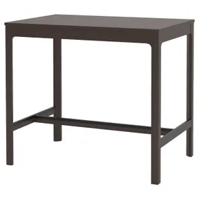 IKEA EKEDALEN ЕКЕДАЛЕН, барний стіл, темно-коричневий, 120x80x105 см 904.005.17 фото