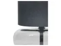 BRW Настільна лампа зі скла Epiro графіт 093396 фото thumb №3