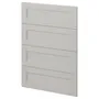 IKEA METOD МЕТОД, 4 фасада для посудомоечной машины, Лерхиттан светло-серый, 60 см 494.499.94 фото
