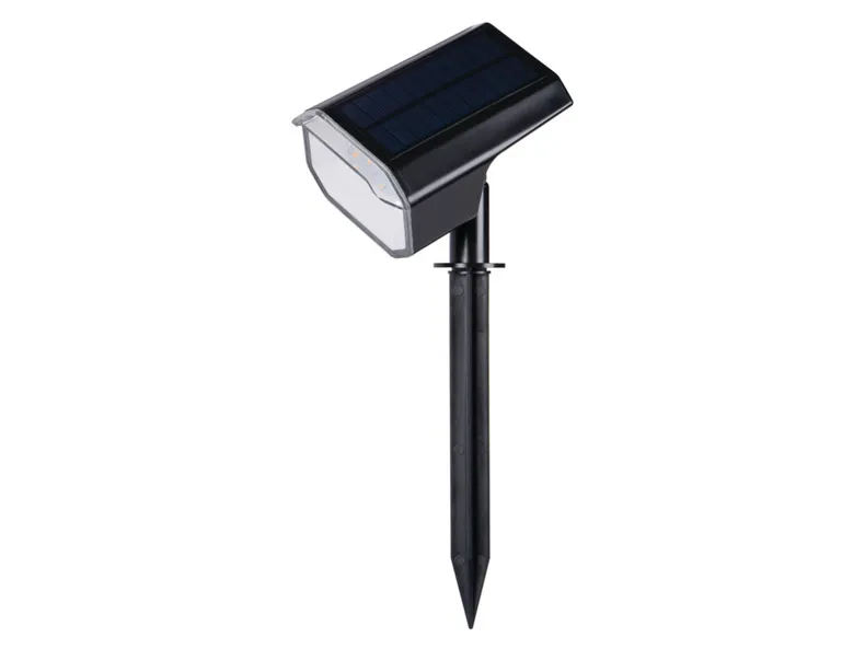 BRW Світлодіодна сонячна лампа KB SLR у пластиковому корпусі чорного кольору 093202 фото №1