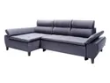 BRW Кутовий розкладний диван Faro з ящиком для зберігання велюровий синій, Моноліт 97 NA-FARO-L-G1_B842DD фото thumb №2