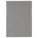 IKEA STOENSE СТОЕНСЕ, килим, короткий ворс, класичний сірий, 170x240 см 004.268.28 фото thumb №1