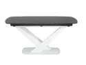 Керамический Столик SIGNAL CASSINO II, чёрный / белый, 90x160 фото thumb №4