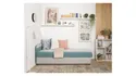 BRW Односпальний диван-ліжко Enero з ящиком для зберігання зелений TA-ENERO-LBK-G1_BD6295 фото thumb №8