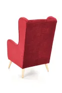 Мягкое кресло HALMAR CHESTER 2 бордовый фото thumb №3