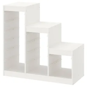 IKEA TROFAST ТРУФАСТ, каркас, белый, 99x44x94 см 100.914.53 фото