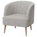 IKEA FULLÖSA ФУЛЛЕСА, крісло, Віола бежева / коричнева 605.065.20 фото thumb №1