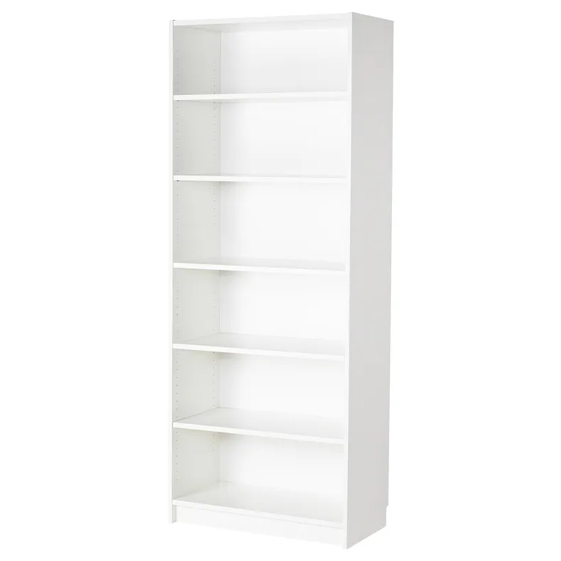 IKEA BILLY БИЛЛИ, стеллаж, белый, 80x40x202 см 904.019.32 фото №1