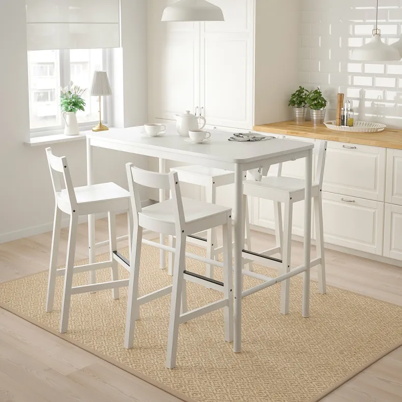 IKEA TOMMARYD ТОММАРЮД, стіл, білий, 130x70x105 см 393.874.92 фото №2