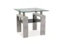 Журнальний стіл SIGNAL LISA D, ефект бетону, 60x60 фото