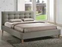 Ліжко двоспальне SIGNAL TEXAS, тканина - сірий, 160x200 фото thumb №2