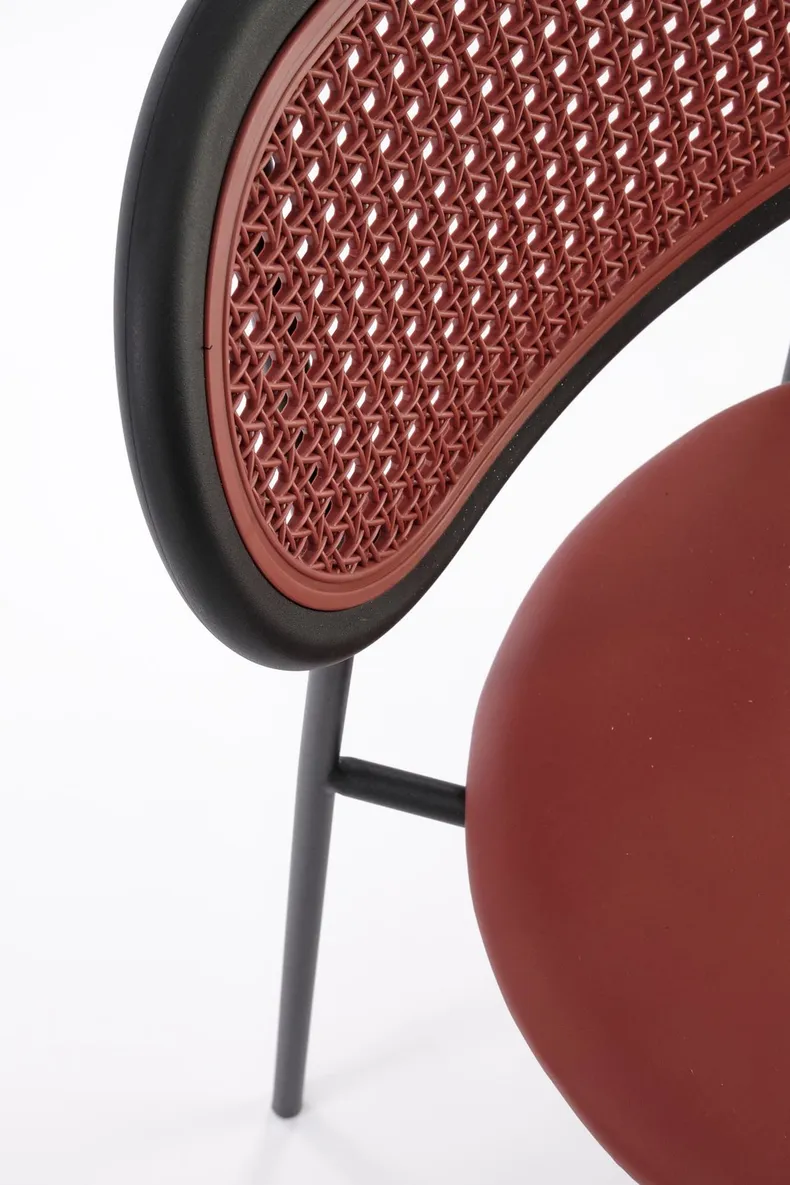 Кухонний стілець HALMAR K524 бордовий фото №13