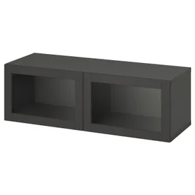 IKEA BESTÅ БЕСТО, стеллаж с дверьми, 120x42x38 см 595.357.74 фото