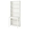 IKEA BILLY БИЛЛИ, стеллаж с письменным столом, белый, 80x202 см 295.639.33 фото thumb №1