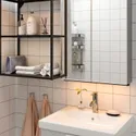 IKEA SILVERGLANS СІЛЬВЕРГЛАНС, LED підсвітка для ванної, антрацит може потемніти, 60 см 205.292.17 фото thumb №3