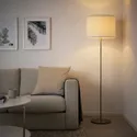 IKEA RINGSTA РИНГСТА / SKAFTET СКАФТЕТ, светильник напольный, белый / никелированный 193.859.60 фото thumb №2