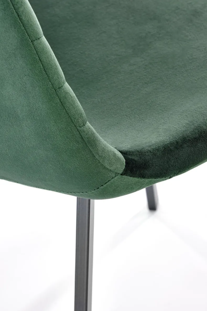 Кухонний стілець HALMAR K462 темно-зелений фото №6