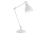 BRW Стальная настольная лампа Eufrat белого цвета 056530 фото